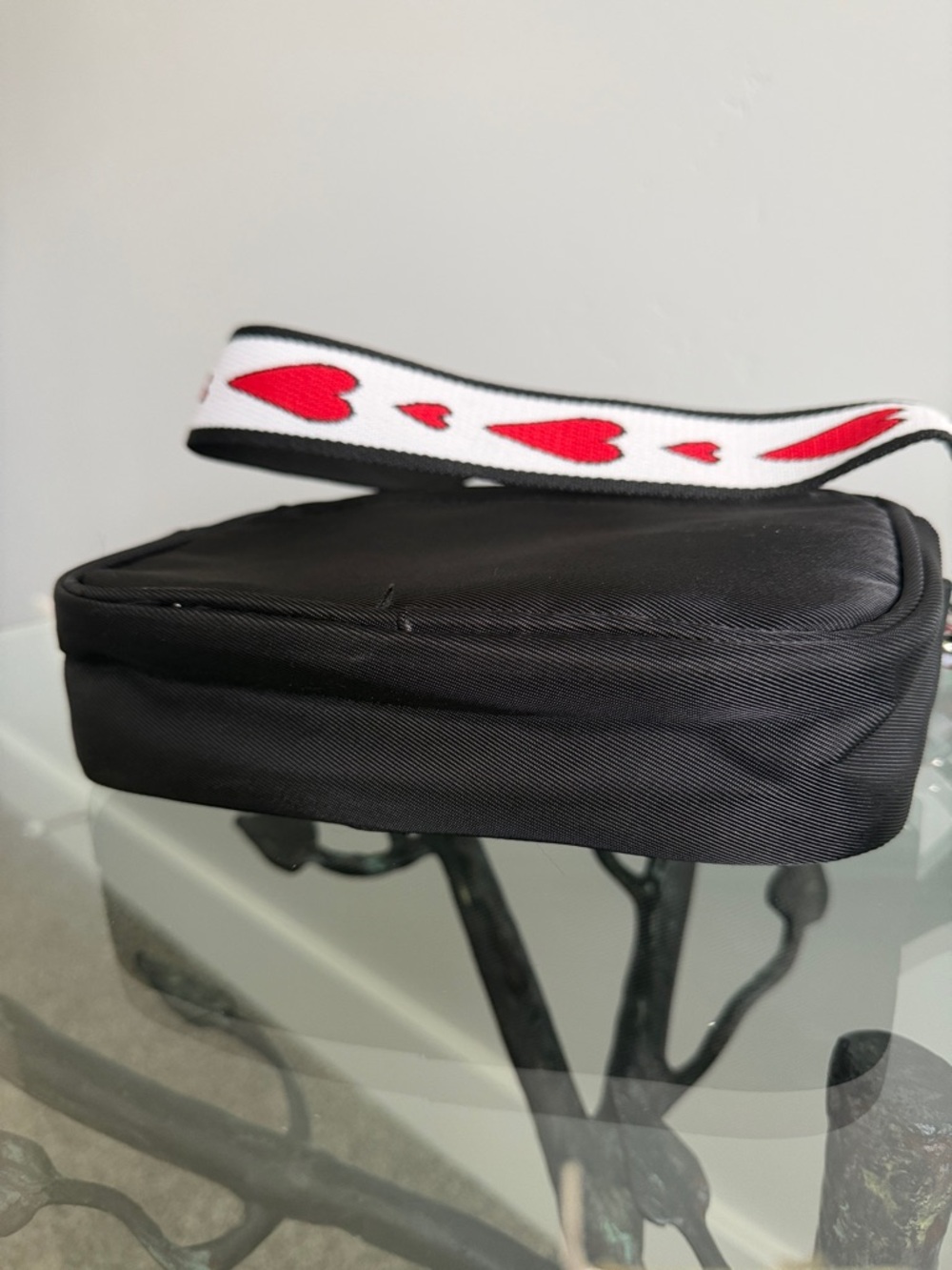 Brighton Love Essentials Crossbody Bag with Heart Strap, new without tags - Picture 8 of 11